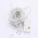 Plug Powered LED Net Curtain Light String 2M 110V/220V