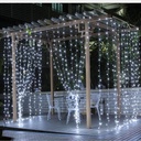 Plug Powered LED Ice Bar Curtain Light String 3M 110V/220V