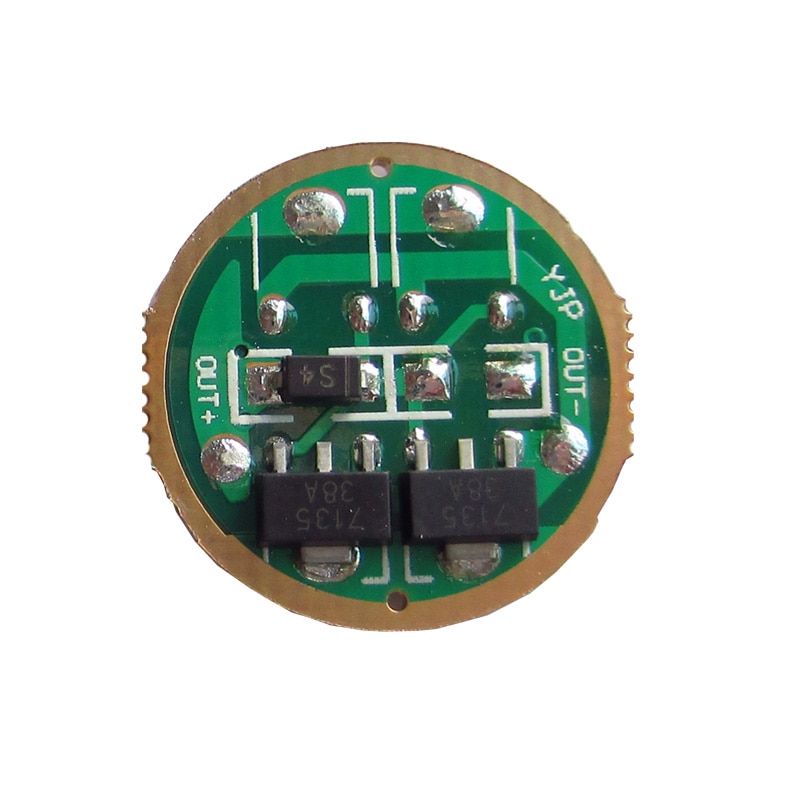 Q5 LED Emitter Flashlight Driver 750mA Constant Current Output 2.7-5V Input 7135 x 2 Flashlight Circuit Board