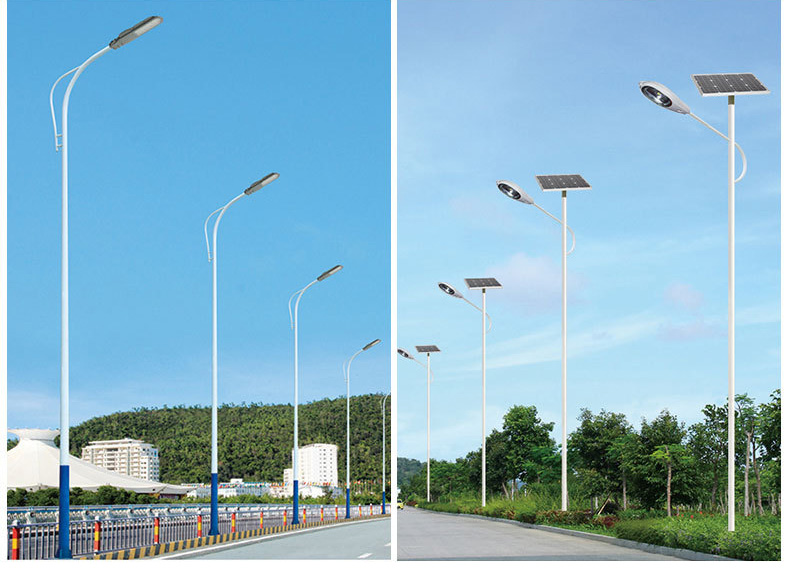 30W 50W LED Spilit Solar Street Light Lens Type
