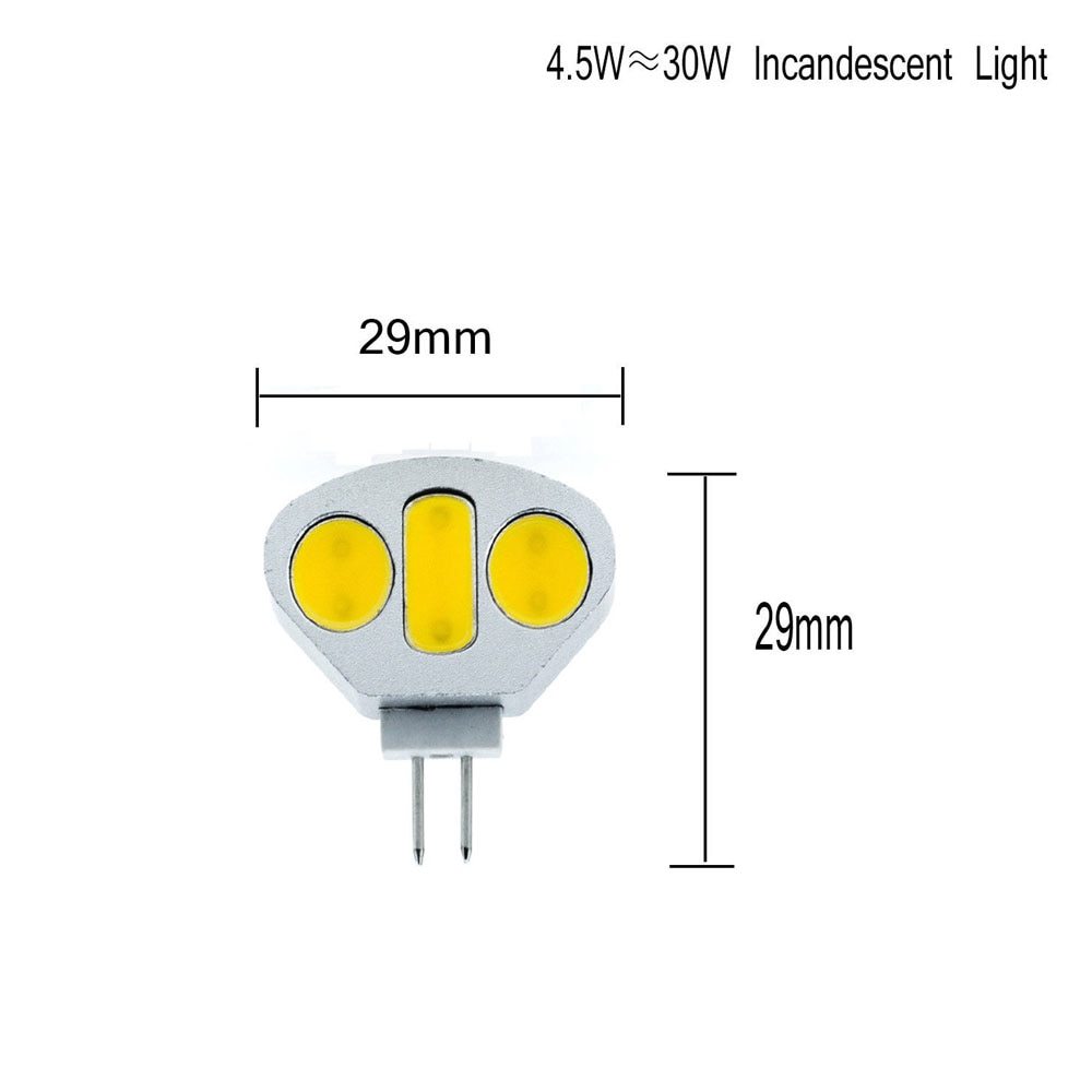 3W 4.5W G4 Cabinet Light DC12V Home Light LED Bulb Light