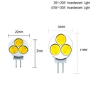 3W 4.5W G4 Cabinet Light DC12V Home Light LED Bulb Light