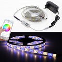 RGBW LED Strip Set 12V LED Strip 5050 5m 60LED/m + Bluetooth Controller + Power Adapter