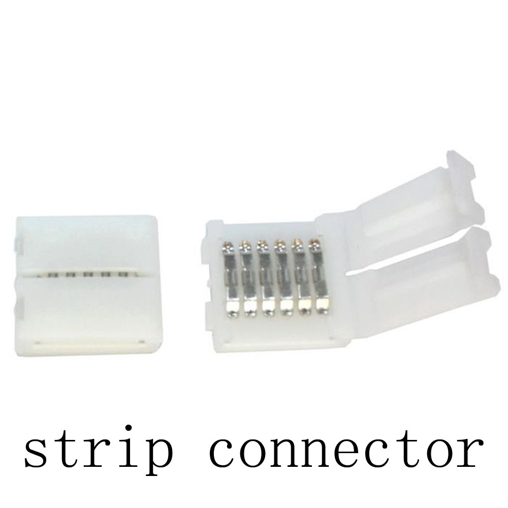 RGB CCT RGBW LED Strip Connector Welding LED Strip Accessory Strip Clip Connector Adapter for SMD 5050 3528 Strip Light
