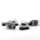 RGB Cable Adapter Clip Connector Wire Strip Connector solderless 2Pin 4Pin Connector for 5050 3528 LED Strip to Wire Use