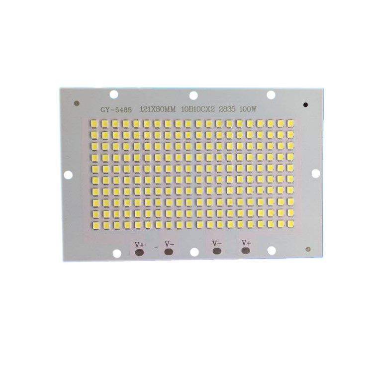 SMD 2835 LED Floodlight PCB Board 50W 100W 150W 200W Aluminum Plate