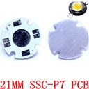 SSC-P7 21mm White Aluminum Base Plate PCB Board