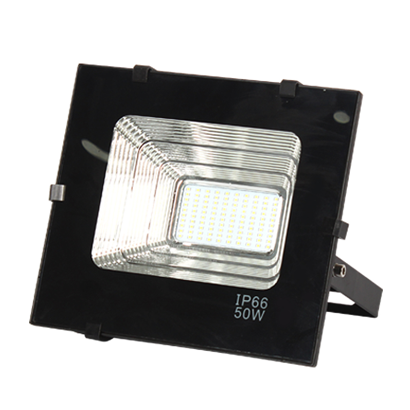 Black Treasure Bowl LED Floodlight 20W 30W 50W 100W 150W Outdoor Lighting Garden Lamp AC 220V-240V