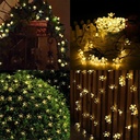 Solar Powered LED Cherry Blossoms Light String 5/7M