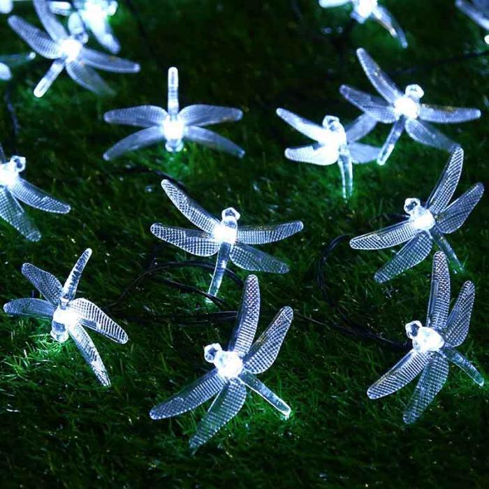 Solar Powered LED Dragonfly Light String 4M/5M