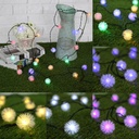 Solar Powered LED Snow Ball Light String 3M