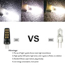  3W G4 2835 SMD Halogen Bulb AC/DC12-24V Home Light LED Silica Gel Lamp