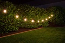 String Lights - 33' - 15 Pendant Socket Commercial Grade Outdoor