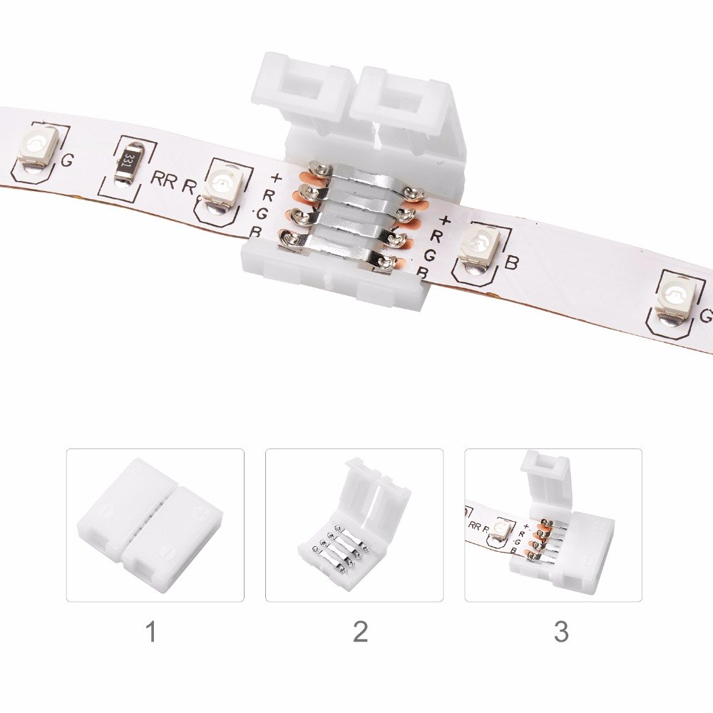 Strip Connector LED Strip Connecting for RGB 3528 5050 5630 LED Strip Light