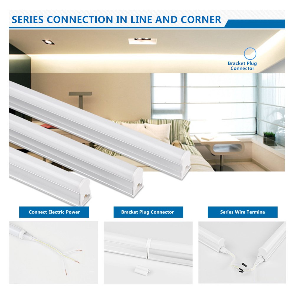 T5 LED Tube Light 0.3m/0.6m/0.9m/1m/1.2m AC 160V-260V Emitting White/Warm White 