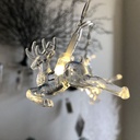 USB Powered LED Elk Jumping Reindeer Light String 3M/6M