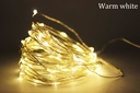 USB Powered LED Fairy Light String Silver Wire 1/2/3/4/5/10M