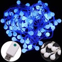 USB Powered LED Ball Light String 3M