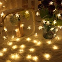 USB Powered LED Star Light String Remote Control 6M/10M 8 Modes