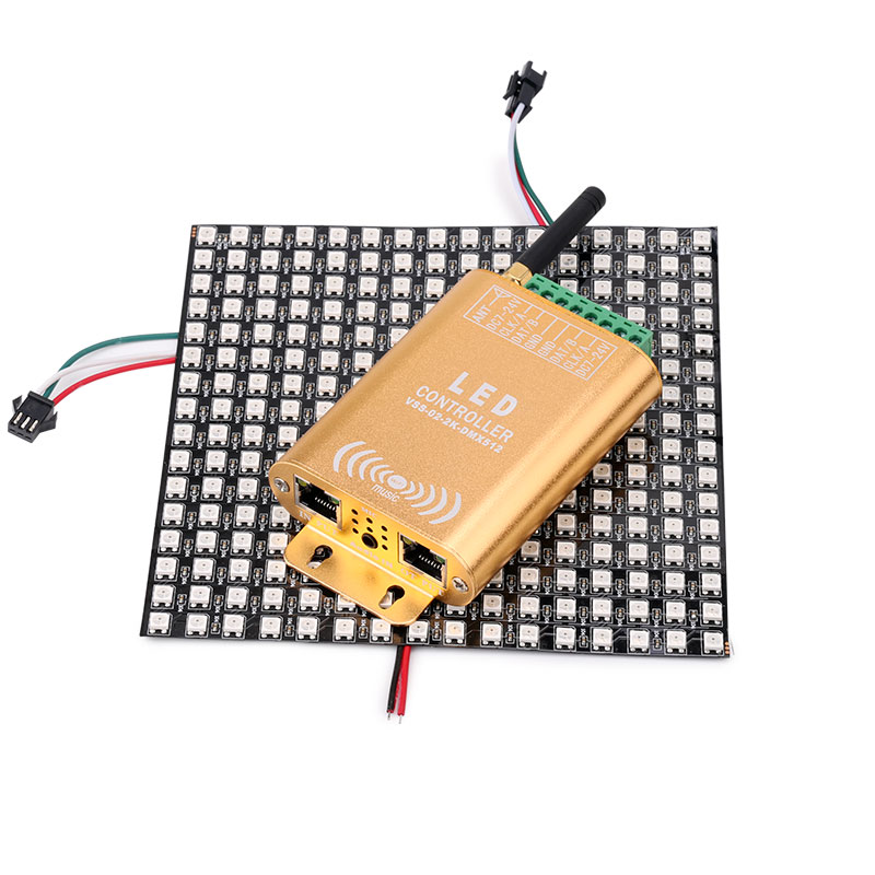 WiFi Connection SPI Controller /2048 Pixel LED Digital Addressable Controller