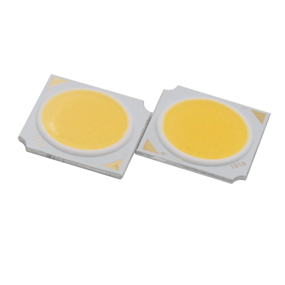 10W /18W /20W /30W Square LED COB Light DC 30V 19*19mm PCB 17*17mm Emitting Warm/ Natural White