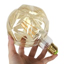 4W E27 G120 Lotus LED Edison Bulb 220-240V Home Light LED Filament Light Bulb