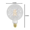 4W E27 G125 Pineapple LED Edison Bulb AC220V Home Light LED Filament Light Bulb