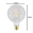 4W E27 G125 Pineapple LED Edison Bulb AC220V Home Light LED Filament Light Bulb