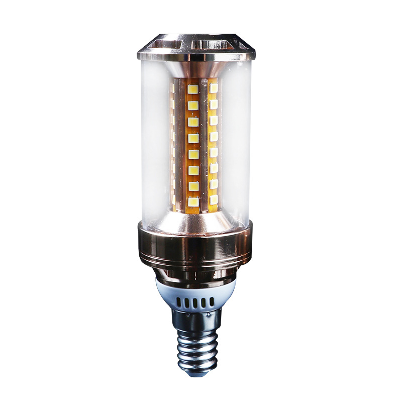 12W E14 E27 2835 SMD LED Bulb 85-265V No Flicker Home Light LED Corn Bulb