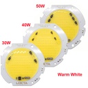 30W 40W 50W Driverless LED Light COB Chip Spotlight Size 76mm Emitting 56mm