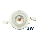 3W High Power LED Emitter IR 850nm 940nm Single/Double/Triplet Chip