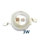 3W High Power LED Emitter IR 850nm 940nm Single/Double/Triplet Chip