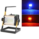 50W 2400LM Recharge Portable LED Floodlight Waterproof IP65  36LED 3-Mode Outdoor Lamp