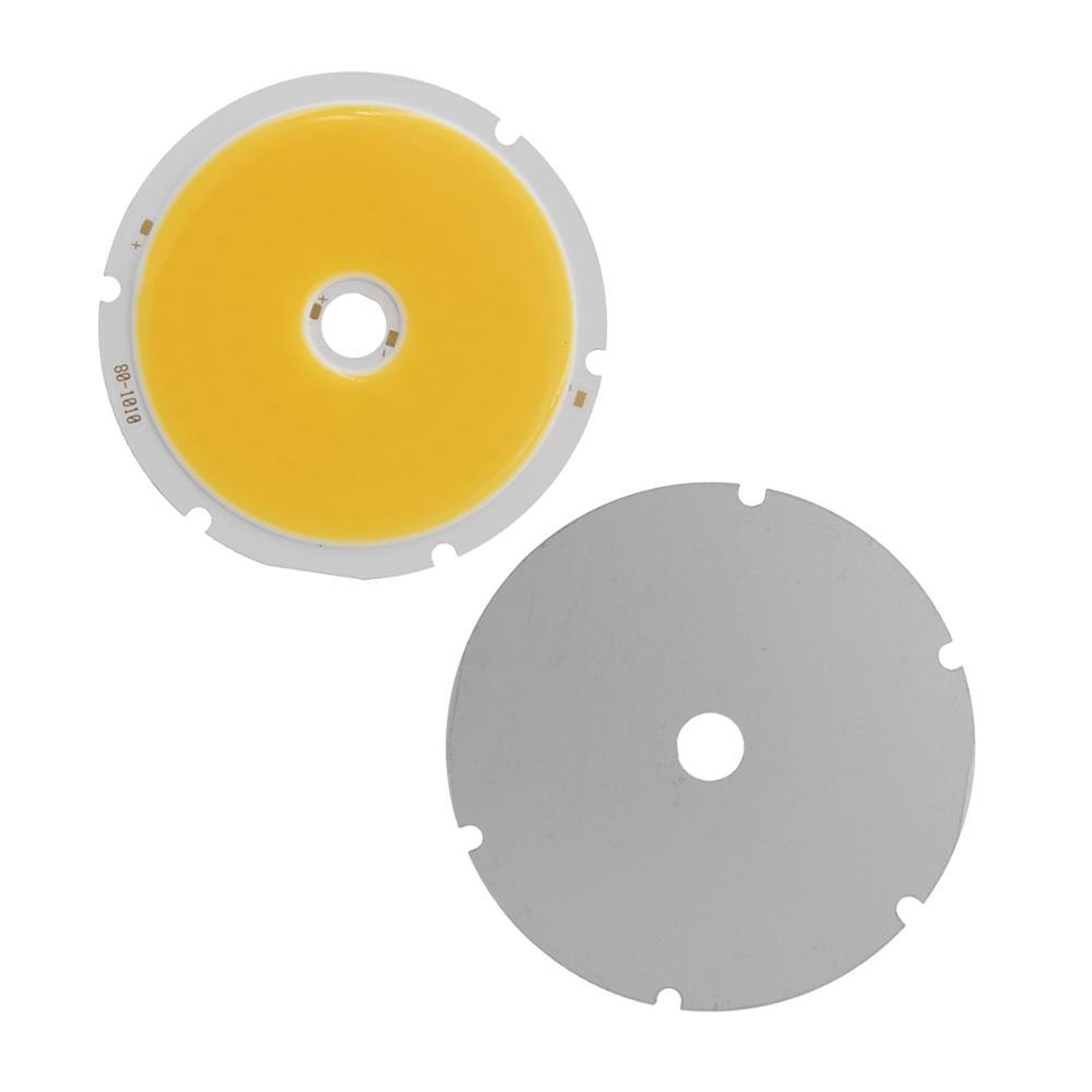 50W LED COB Module LED COB Round Panel DC30V/1600mA 80MM Warm/Natural/White