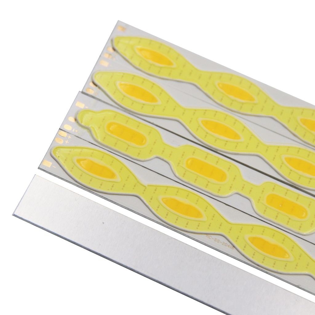 3W Plus 3W LED COB Light Bar Module 204*18mm Yellow White DC 12V 