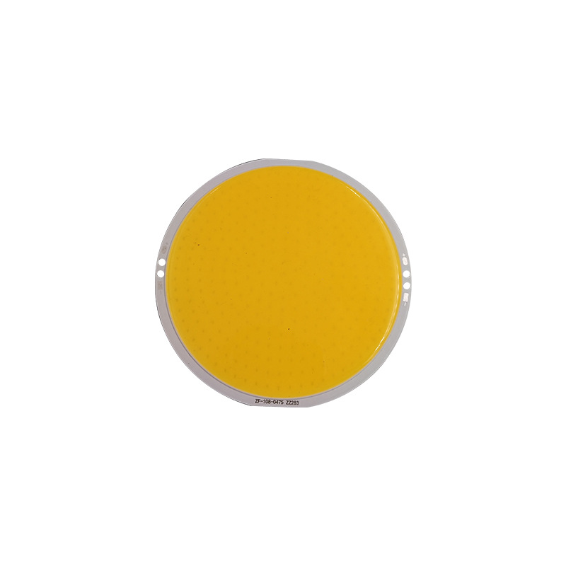  60W LED COB Module LED COB Round Panel DC 12V 108mm PCB 100mm Emitting Area