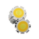 3W 5W 7W 10W LED COB Module LED COB Round Panel 300mA 28mm PCB 20mm Emitting Area Warm White + White