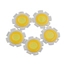 3W 5W 7W 10W LED COB Module LED COB Round Panel 300mA 28mm PCB 20mm Emitting Area Warm White + White