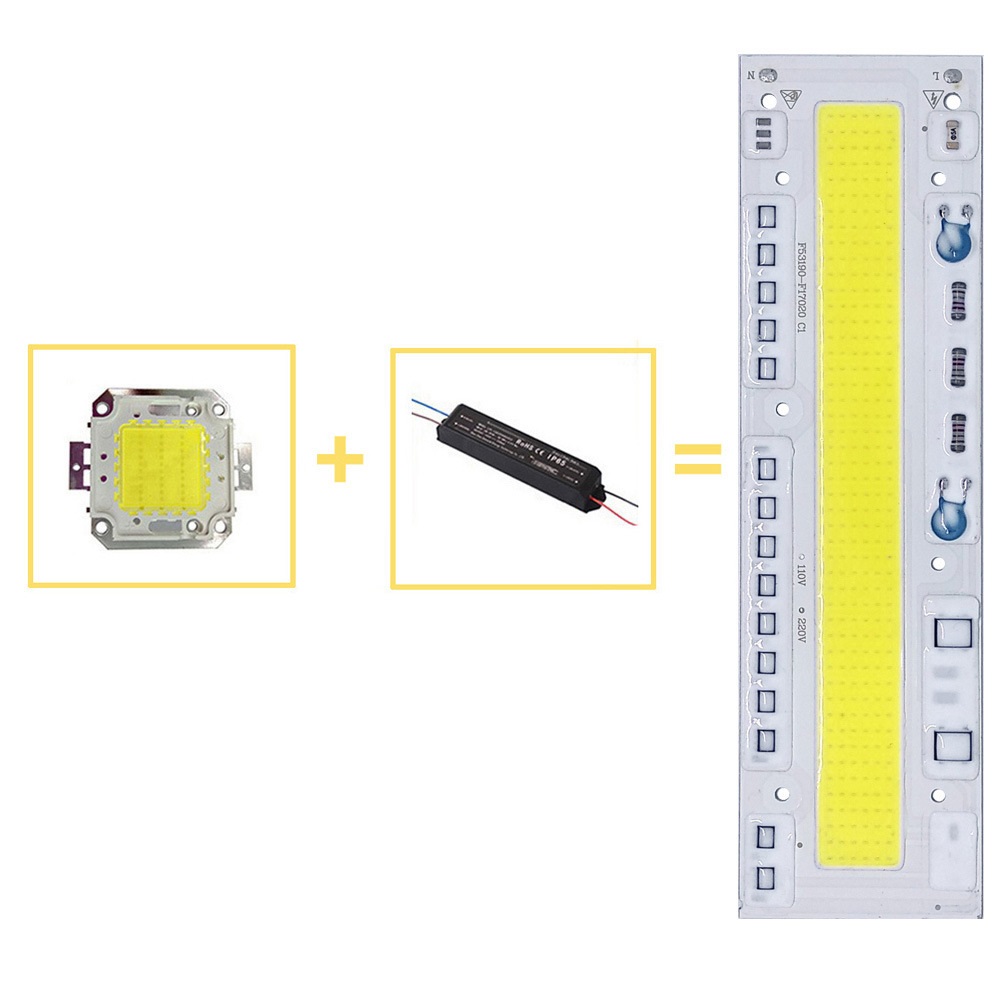 30W/50W/70W/100W/120W/150W Led Cob Chip Diode Driverless AC 110V/220V Emitting White/Warm White