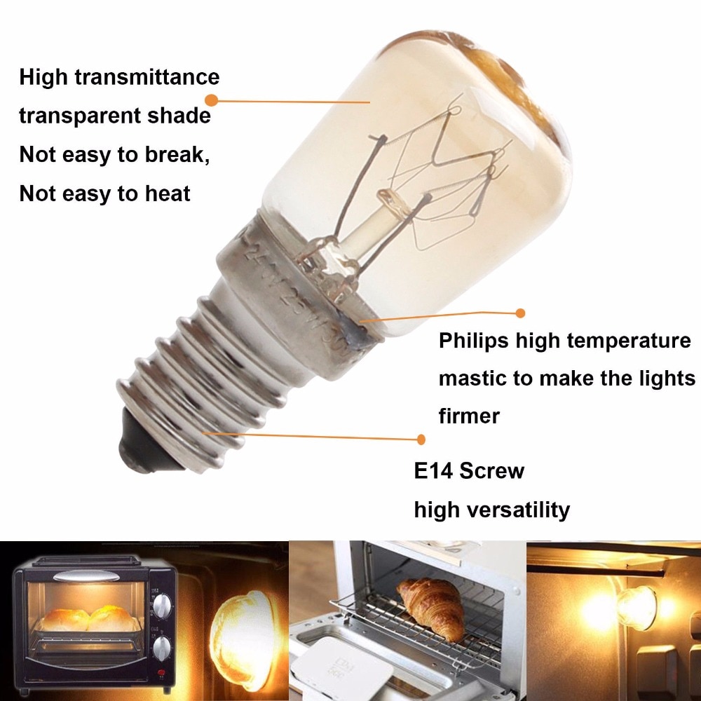 15W 25W E14 SES LED Edison Bulb AC220V Home Light LED Filament Light Bulb