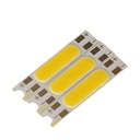  3W LED COB Light Bar Module 9V 300mA Warm White / White 45*7mm