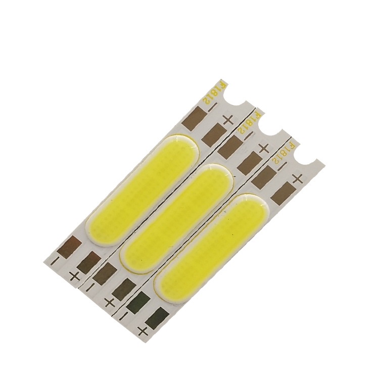  3W LED COB Light Bar Module 9V 300mA Warm White / White 45*7mm