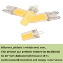 4W 5W 7W G4 G9 E14 COB LED Halogen Bulb AC220V/DC12V Home Light LED Silica Gel Lamp