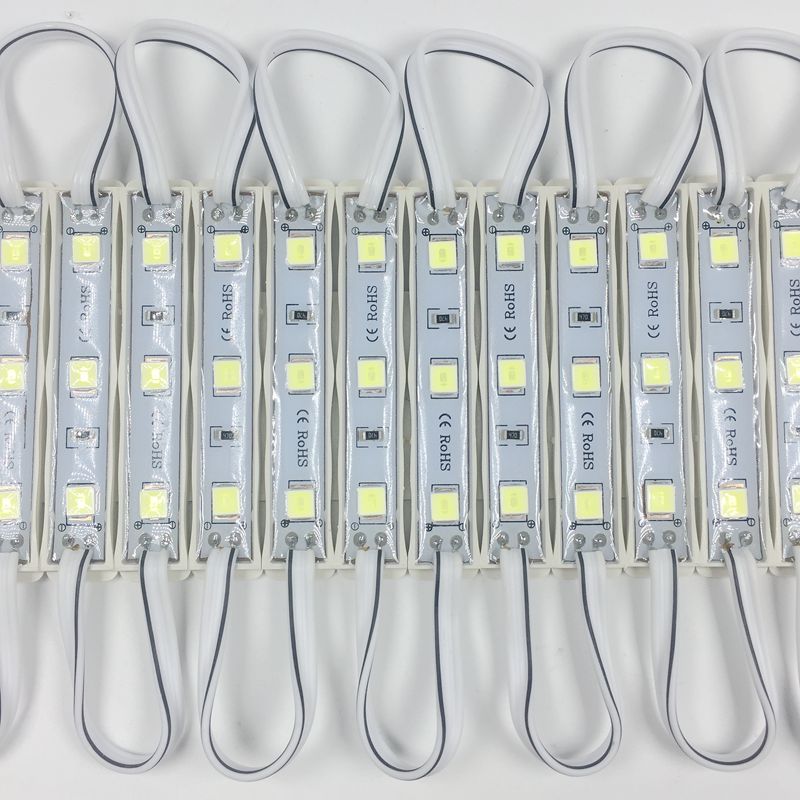 DC12V SMD 5054 LED Module 3LEDs Waterproof IP65 Super Bright Backlight for Signage 20pcs/lot 