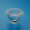 19.3mm Diameter LED Lens 60 Degree Flat Honeycomb For CREE XPE Series