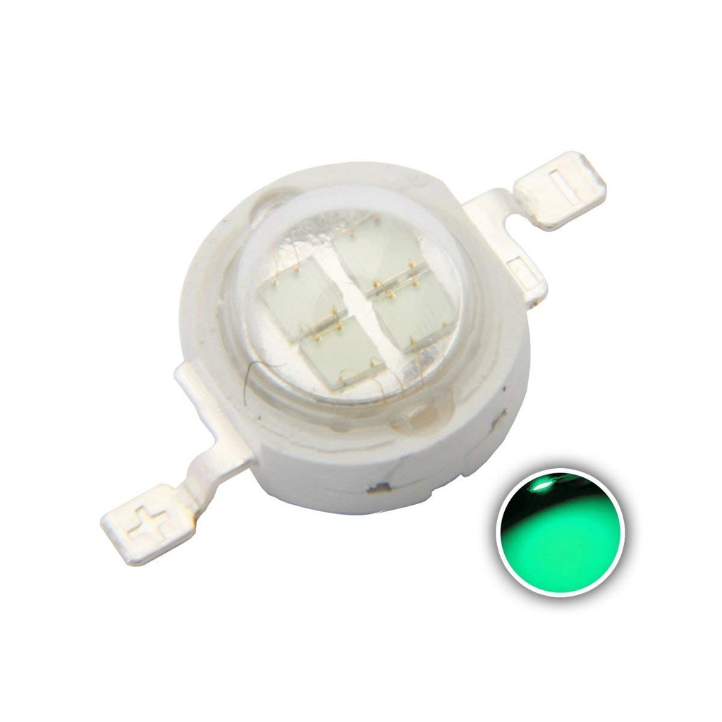 5W High Power LED Emitter Red /Green /Blue /Royal Blue /Cyan /Far Red