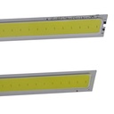 5W U Shape DRL COB LED Panel Strip Light 132*53mm DC 12V 400mA White 6500K