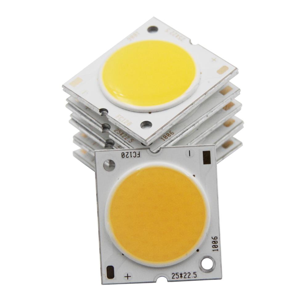 10W /15W /20W /30W Square LED COB Light 23*25mm PCB 20mm Emitting White Warm/ Natural White