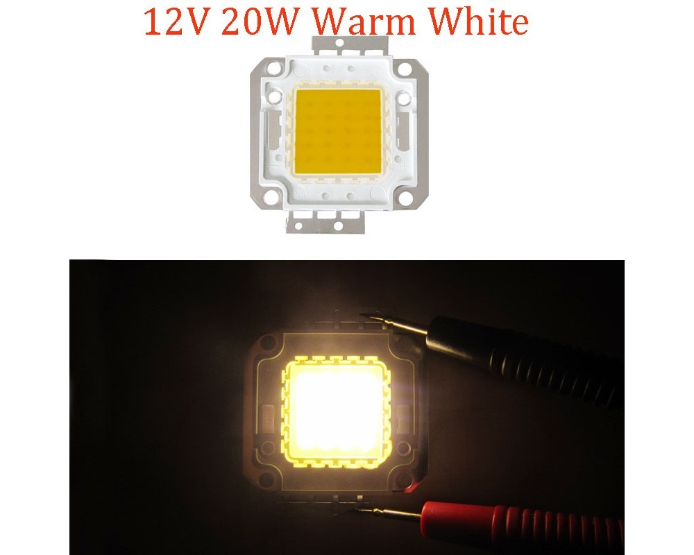 20W High Power LED Emitter White 2700-35000K