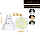 4W 6W 8W GU10 2835 SMD LED Bulb Lamp 110V/220V/DC12V/DC24V Home Light Spotlight 